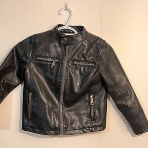 Urban Republic Boys Rugged Faux Leather Jacket Size M 5/6 S0176.7